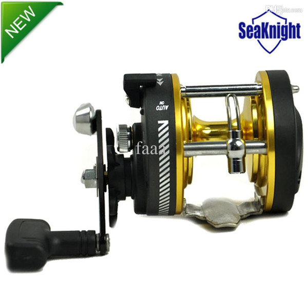 Free shipping Wholesale-Super Deal !! Boat Fishing Reel Multiplier Wheel CT300 Full Metal Max Drag Right Hand