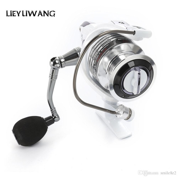 LIEYUWANG 13 + 1BB Spinning Fishing Reel Professional Metal Fishing Reel With Exchangeable Handle Spinning Reels For Casting Line +B