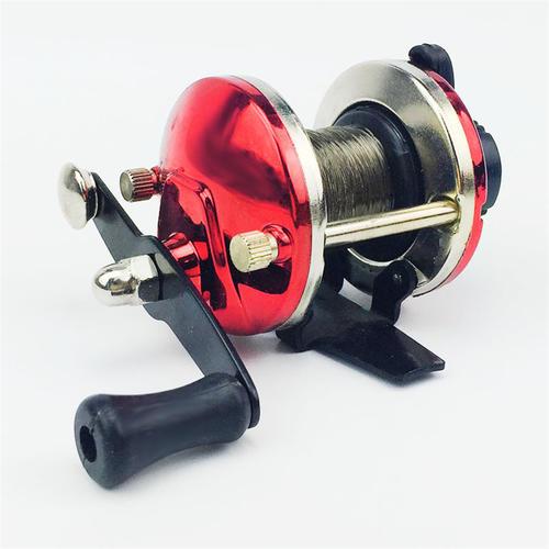 Fishing Reel Mini Right Hand Fishing Fly Line Bearing Casting Spinning Adjustable Spool Rocker Reel Wheel Fishing Rods