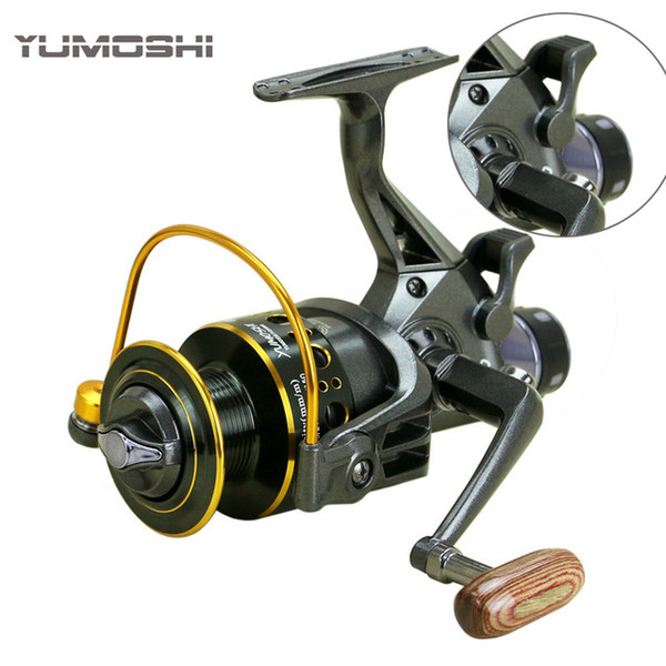 2018 New Double Brake Design Fishing Reel Super Strong Carp Fishing Feeder Spinning Reel Spinning wheel type fishing wheel