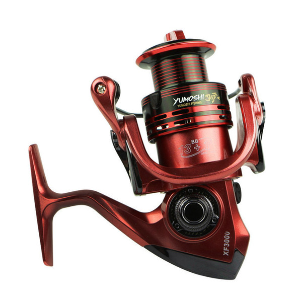 14BB Spinning Fishing Reel System Metal Spool Long Casting Carp Fishing Wheel