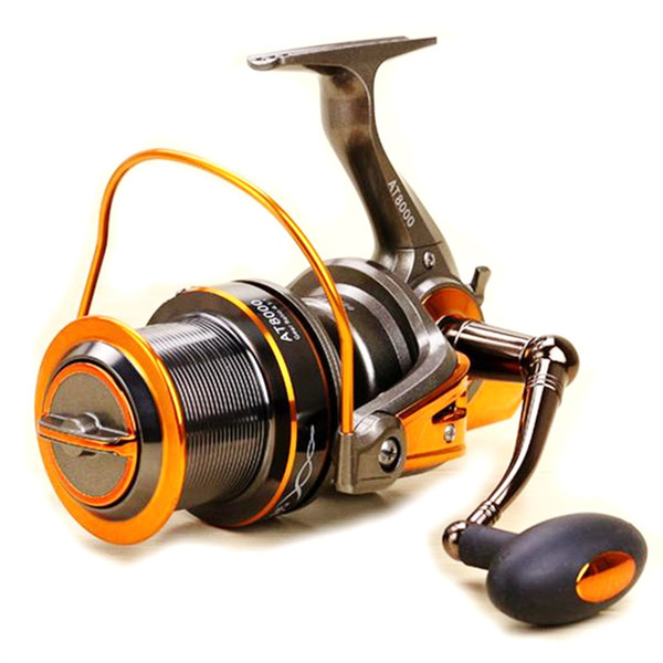 Gapless Spinning Fishing Reel 14BB CNC Metal Rocker Saltwater Gear 4.6:1 Molinete Pesca Distant Wheel Sea Fishing Reel