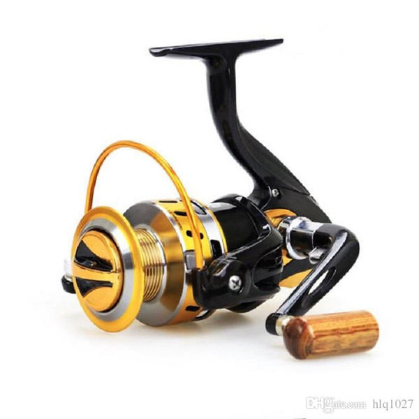 2017 Metal Spinning Fishing Reel 12BB 5.5:1 Fishing Carrete Spinnning Reel Feeder Carp Fishing Wheel 2000-7000 Free Shipping