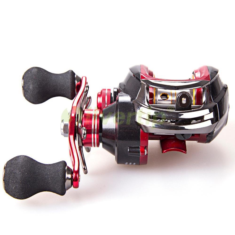 Wholesale-17+1 BB 6.3:1 Saltwater Ocean Baitcasting Fishing Reel Bait Casting Baitcast Caster Right Left Hand Magnetic Brake System YZR