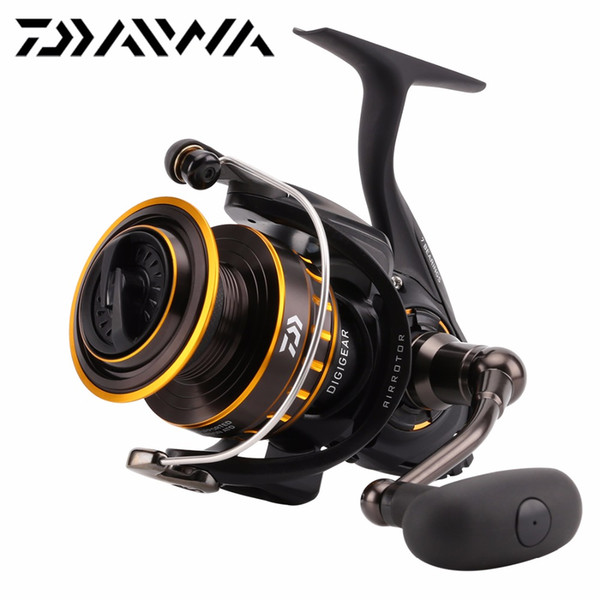 wholesale BG 1500-8000 Spinning Fishing Reel Max Drag 2kg-15kg 6+1BB ATD Metal wire Body Saltwater Air Rotor Sea fishing Reel