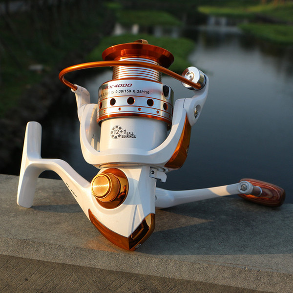 Metal Spinning Fishing Reel 13BB 5.5:1 Fishing tackle Pesca Carrete Spinnning Reel Feeder Carp Fishing Wheel 1000-9000