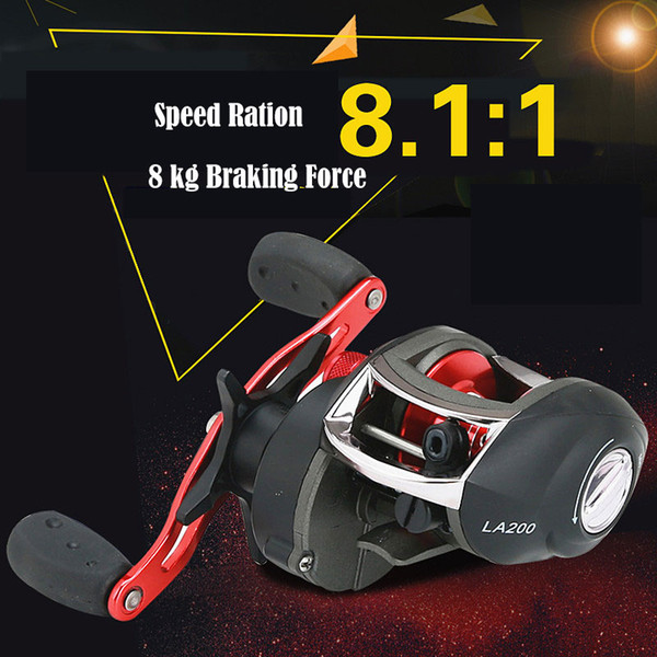 High speed 8 hand water drop wheel bait casting reel fishing rods fishing reel road sub fishing wheel