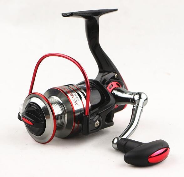 Spinning Fishing Reel 10+1BB 5.1:1 Metal Spool Spinning Reel Metal Front Drag 1000-7000 Series Boat Rock Fishing Wheel