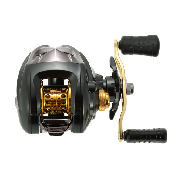 12+1 Ball Bearings Fishing Reel 6.3:1 Gear Ratio Bait Casting Reel Right/Left Magnetic Braking System High Speed Fish Reel Pesca