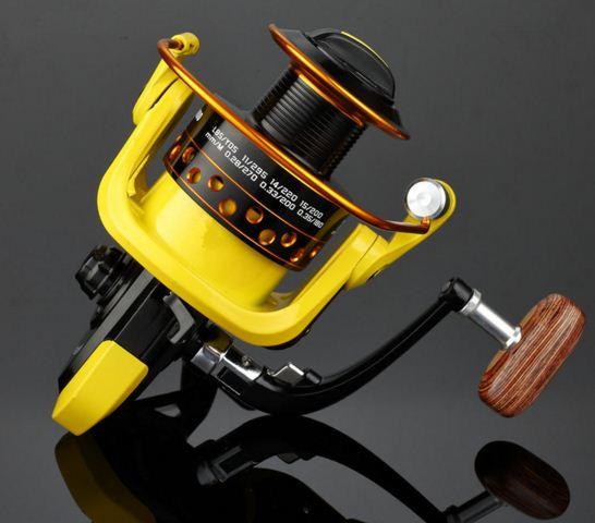 Gear ratio 5.2:1 HD Metal fishing wheel spinning reels leisure time portable Fishing accessories