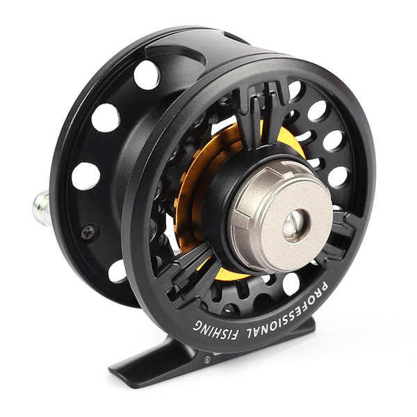 LEO FB75 Left Right Interchangeable Full Metal Fly Fishing Reel Former Rafting Front Drag Spinning Fish Wheel