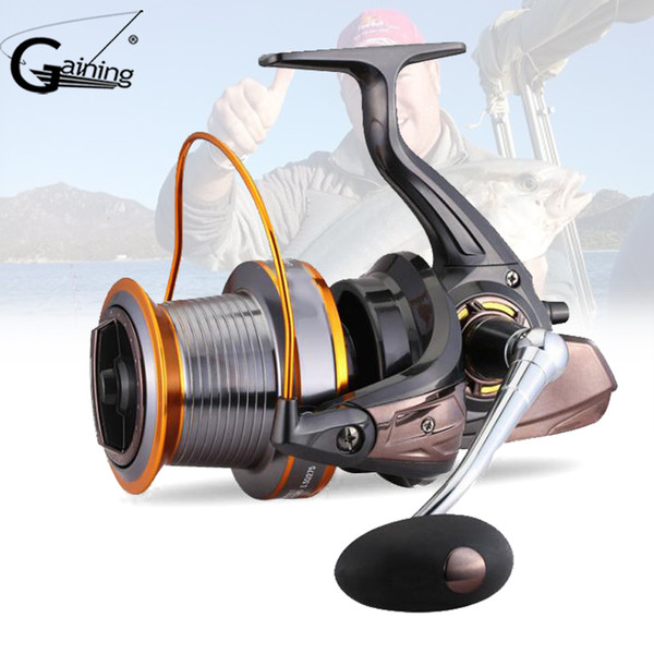 3000-9000S 12+1Ball Bearings Spinning Reel Small Big Spinning Reel with Coil No Gap Aluminum Alloy Fish Reels