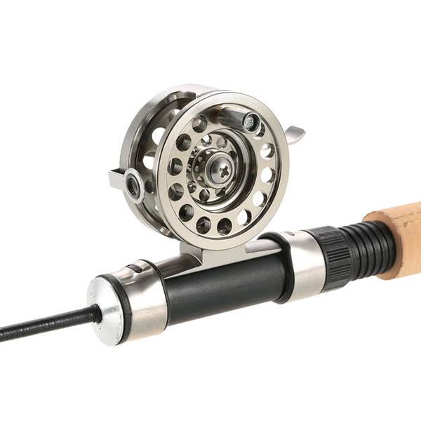 Y4236-50 Fly Fishing Reel Right Handed Aluminum Alloy Smooth Rock Ice Fishing Reels Fly Reels Fishing