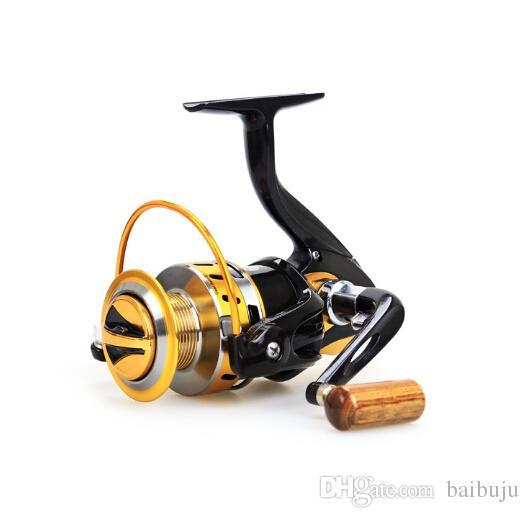 Metal Spinning Fishing Reel 12BB 5.5:1 Fishing tackle Pesca Carrete Spinnning Reel Feeder Carp Fishing Wheel free shipping