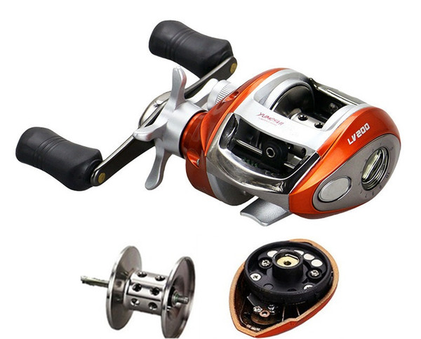 Speed Ratio 6.2:1 Metal Spinning Fishings Reel Spinning Reels Ocean Sea Boat Ice Fishing tackle Baitcasting Reels 12+1 axis mk0429