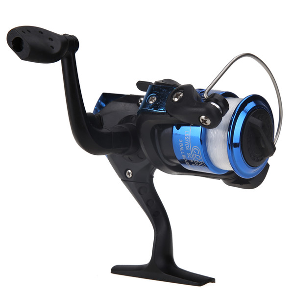 High Speed G-Ratio 5.1 : 1 Fishing Reels Aluminum Body Spinning Reel 3BB Ball Bearing Fishing Reels With 0.3mm Line