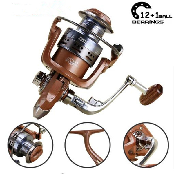 New 12+1BB 5.5:1 Feeder Fishing Reels Spinning wheel Fishing Reel Carp Feeder Carp Carretilha de pesca molinete Ryobi