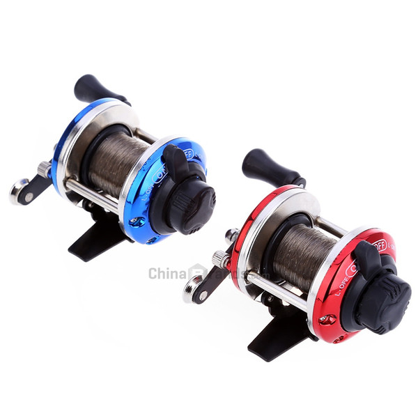 Mini Right Hand Casting Fishing Reel Sea River Ocean Boat Gear with 0.2mm 50m Line