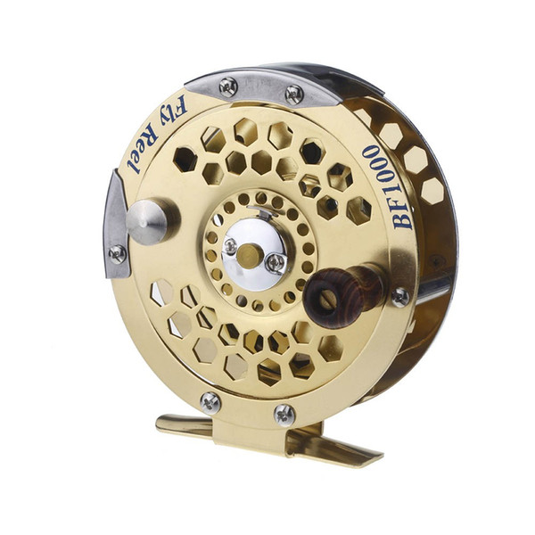 H12427 Full Metal Fly Fish Reel Former Ice Fishing Vessel Wheel BF1000A 0.5mm/500m 1:1