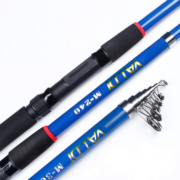 New In Stock FRP Sea Rod Fishing Rod 1.8-3.6m Comfort Blue Ultra Heavy Fishing Rods