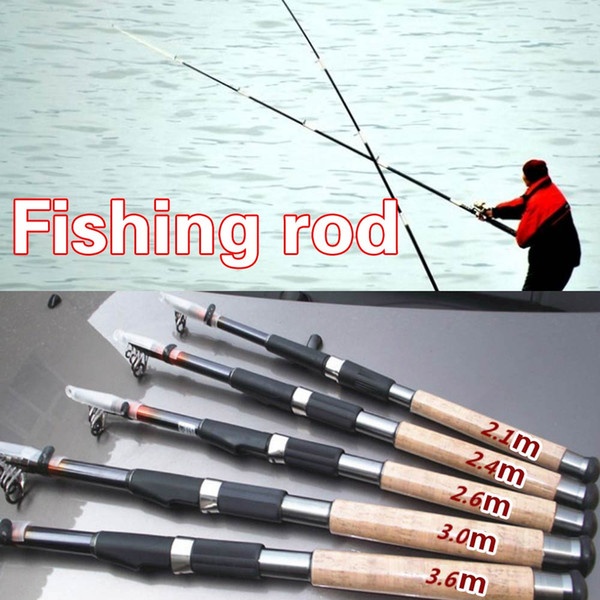 (A320X) Spinning Fishing Rod Carbon Fiber Travel Lure Pole Portable Ultra Light Rod New