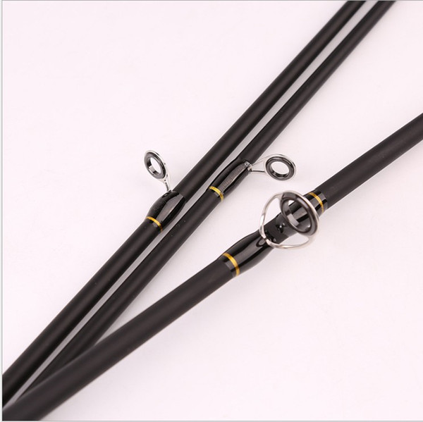 Carbon rod subrod super hard adjusting fishing rod straight handle MH gun rod double pole slightly sea pole light pole throwing