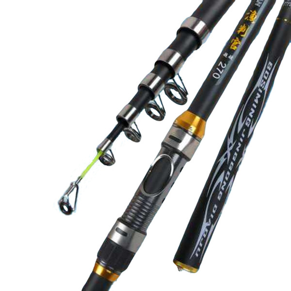 Five-layer fiber fishing rod sea bream wholesale 6.8ft~11.8ft sea pole long shot throwing sea fishing carp