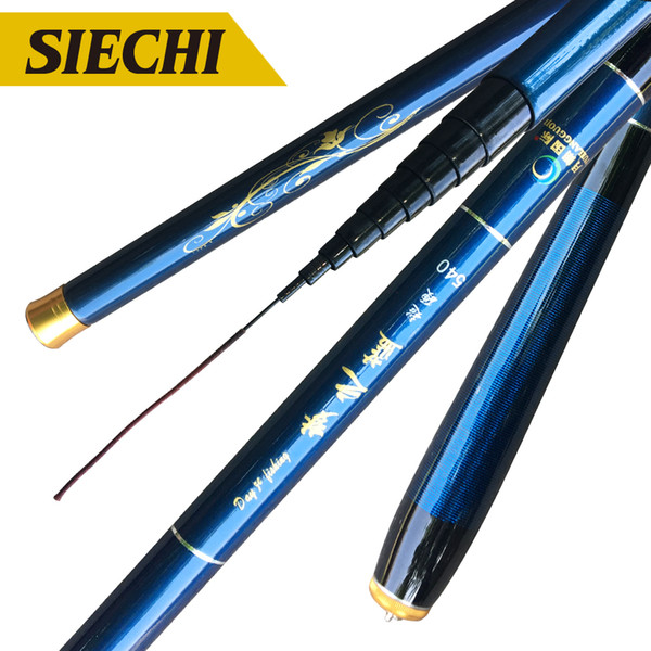 Stream Fishing Rod 3.6m 4.5m 5.4m 6.3m 7.2m Spinning Fishing Rod Super Hard Carbon Fiber Hand