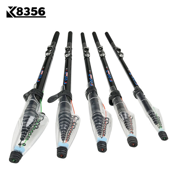 K8356 2.7m 3.6M 4.5M 5.4M 3.0M 6.3M Spinning Fishing Rod M Power Telescopic Rock Fishing Rod Carp Feeder Rod Surf Spinning Rods