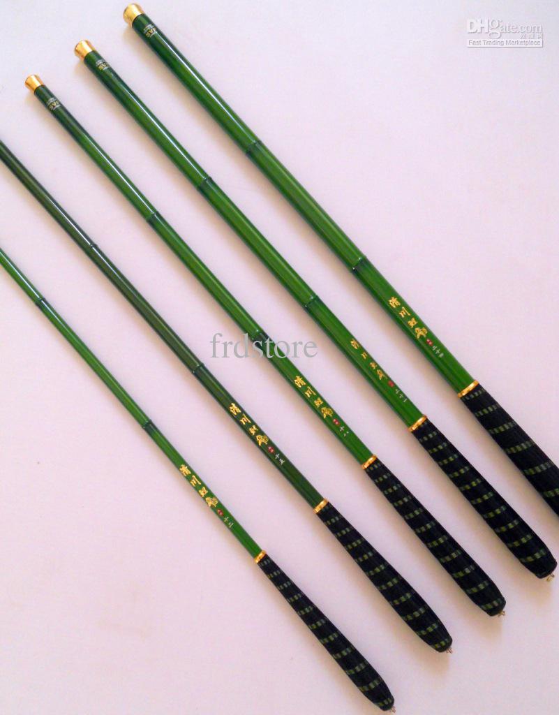 fresh water carbon telescope bamboo colour fishing rod 4.5m 18eet