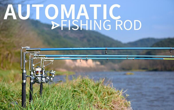 Stainless Steel sea River Lake Automatic Fishing Rod High Quality 2.1m 2.4m 2.7m Fish Pole Fishing Outdoor