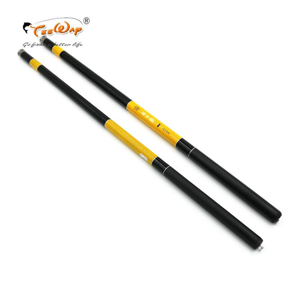 1Pcs Stream Fishing Rods 3.6m/4.5m/5.4m/6.3m/7.2m Telescopic Fishing Rod Carbon Fiber Hand Pole for Carp Fishing