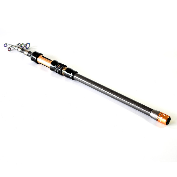 Saltwater Telescopic Fishing Rod Combo Full Kit 1.8/2.1/2.4m Spinning pole