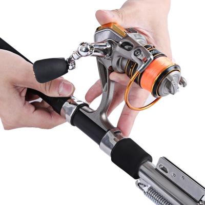 Adjustable Telescopic 1.8/2.1/2.4/2.7m Automatic Fishing Rod Sea River Lake Pool Fishing Pole Device Stainless Steel Field Cutting +B