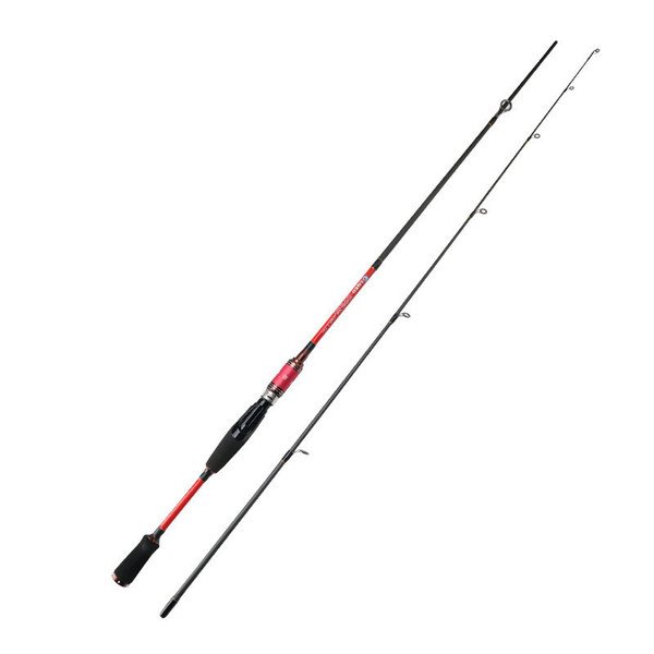 Red Color 1.8m/2.1m M Power Light 99% Carbon Fiber Spinning Fishing Rod for Lure fishing Lure Wt:7-25g