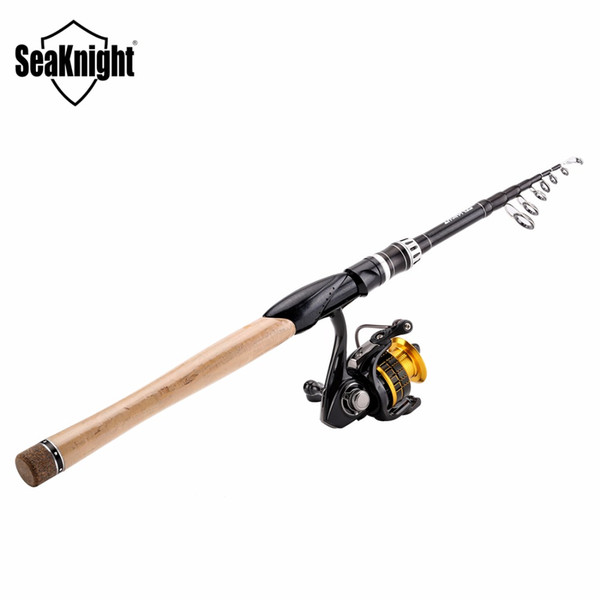 Wholesale- SeaKnight Fishing Rods Reels Combo 11+1BB Spinning Reel TREANT 2000/3000 5.2:1 Fishing Wheel+ 2.1/2.4M Sange Lure Spinning Rod