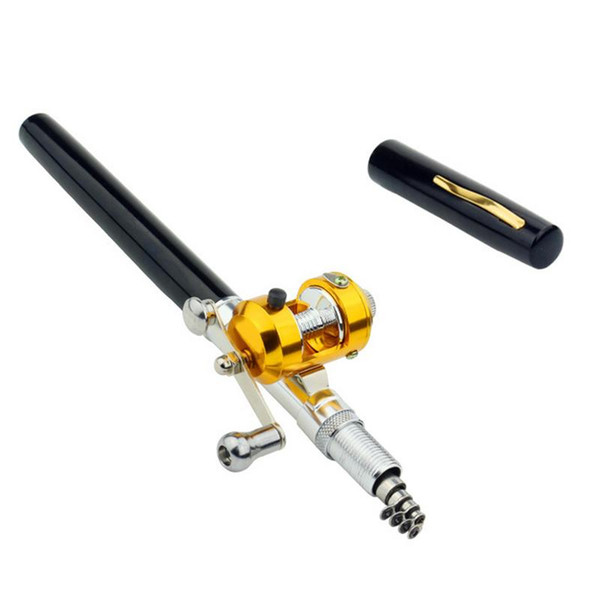 Mini fishing rod pen fishing rod set