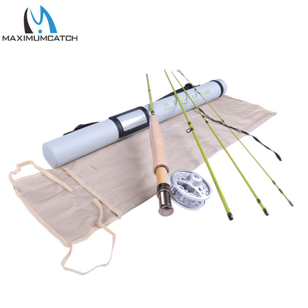 Wholesale- Maximumcatch Fly Fishing Rod & Fly Reel Combo 6.6FT 2wt Medium Fast Fly Rod