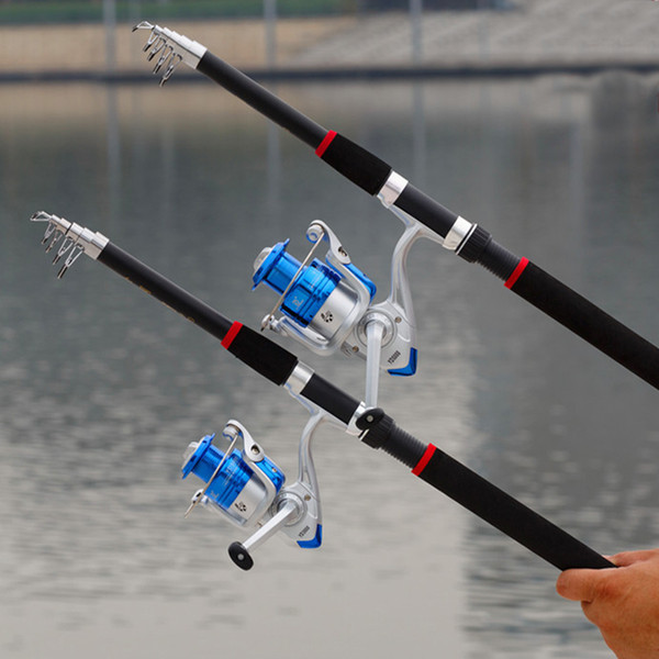 1 Set 2.1 to 3.7M Fishing Rod with String Line Hooks Float Fish Lead Drop Fish Bait Bite Bell Connector Fishing Accessories Set