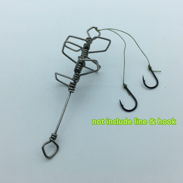 4pcs/lot 2016 new design Mace explosion hook for carp fishing fishing tackle