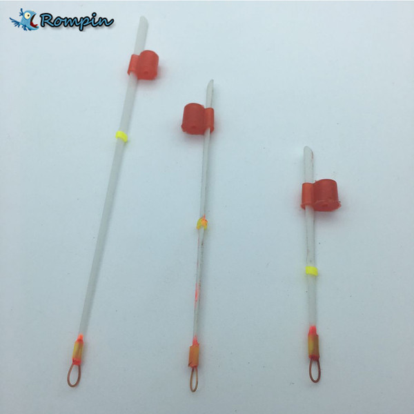 Rompin 2pcs/lot Russian ice fishing float for low temperature -50C stick Plastic draft European buoy vertical winter fishing