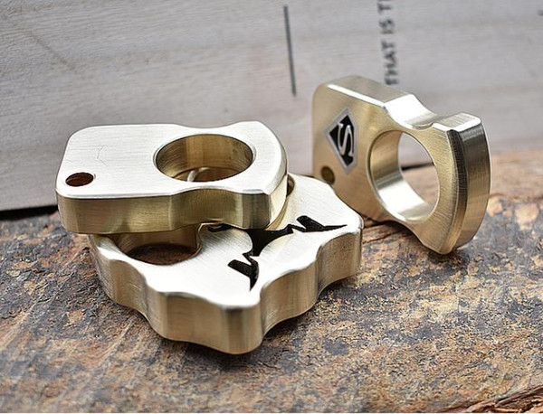 MAFIA CARDINAL REVENGEpure BRASS KNUCKLE DUSTER Self-defense equipment clutch knuckle self defense tool