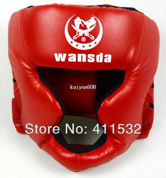 Free shipping RED/BLACK/dark Blue Closed type boxing head guard/Sparring helmet/MMA/Muay Thai kickboxing brace/Head protection HE-29