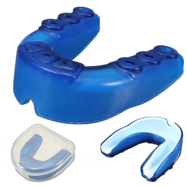 Adult Mouthguard Silicone Mouth Guard Gum Shield Grinding Teeth Protector For Boxing MMA Basketball Football Karate Muay Thai