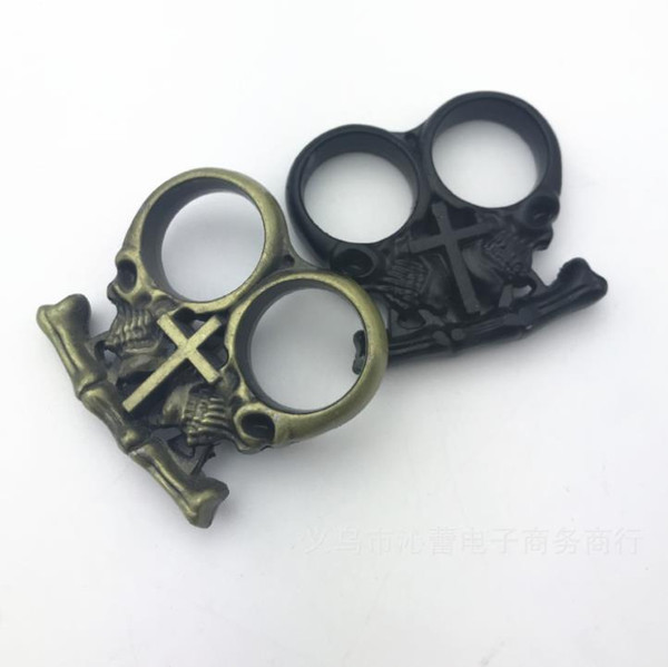 Skull opener tiger rigng finger protective gear sport Save your equipment outdoor safe hand tool Fist knuckles iron fist