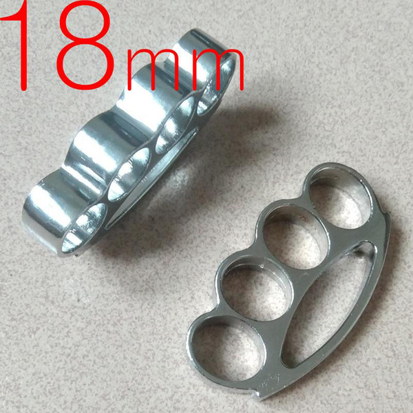 Thick and heavy Thickness 18mm steel Knuckle Brass Knuckles Duster Fitness Equipment Knuckles 1pc