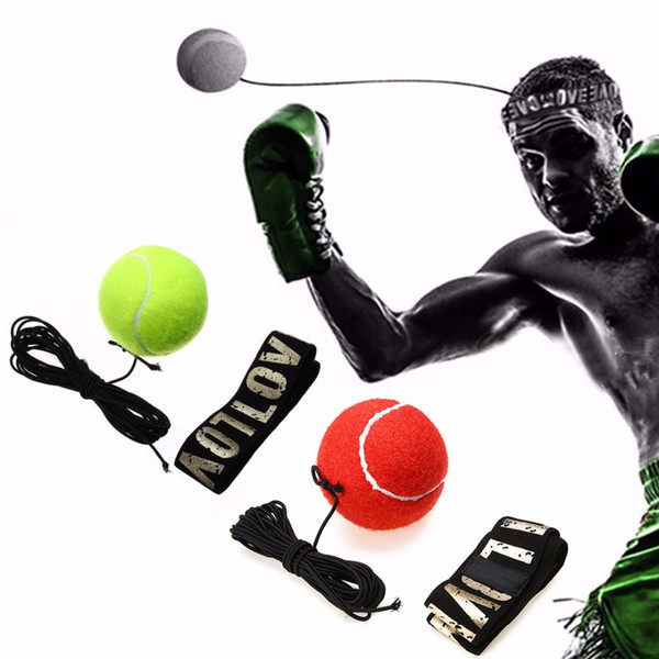 Boxing Reflex Speed Training Punch Exercise Ball Magic Fight Ball with Head Band