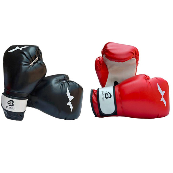 1 Pair Training Boxing Gloves New Style Boxing Mitts Sanda Karate Sandbag Taekwondo Fighting Hand Protector Gloves