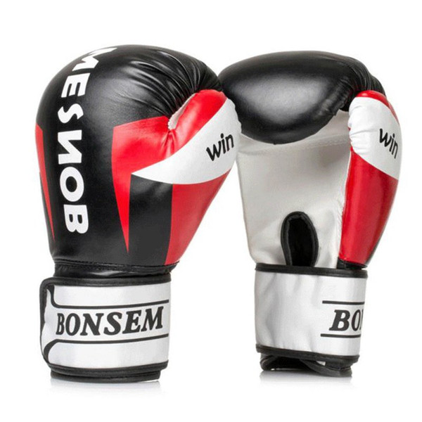 3 Colors Adults Fitness Boxing Sports PU Sanda Mitts Training Sport Boxer Equipment Fighting Sandbag Gloves