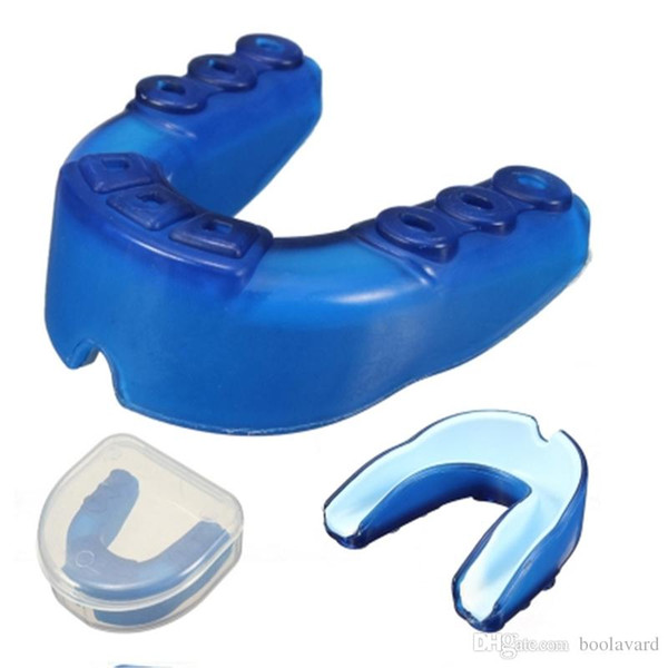 Adult Mouthguard Silicone Mouth Guard Gum Shield Grinding Teeth Protector For Boxing MMA Basketball Football Karate Muay Thai 2018102506